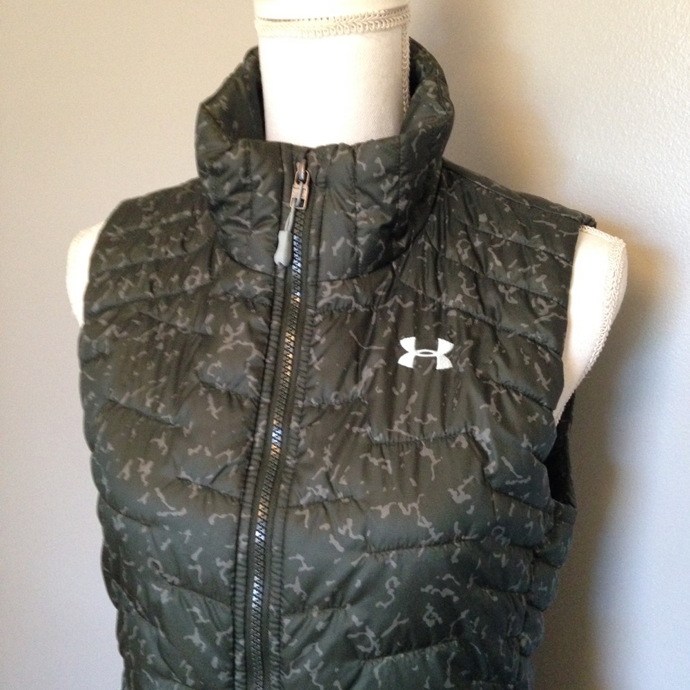 NWT UA Under Armour Reactor Cold Gear Green Vest